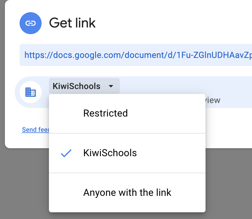 Google Drive - Get Link 2